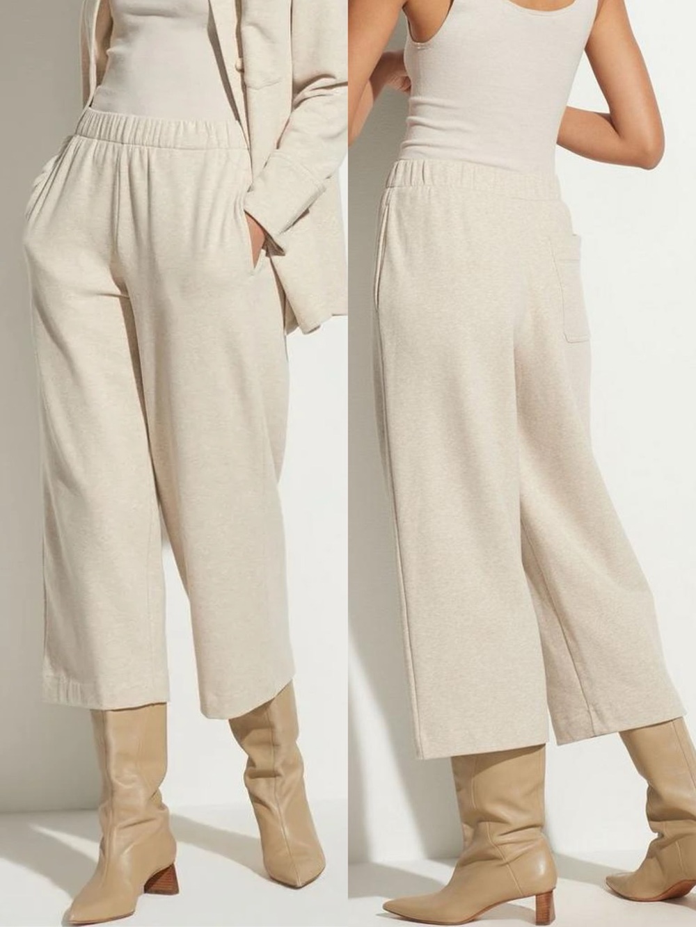 Vince Wide Leg Cropped Pants - NWT